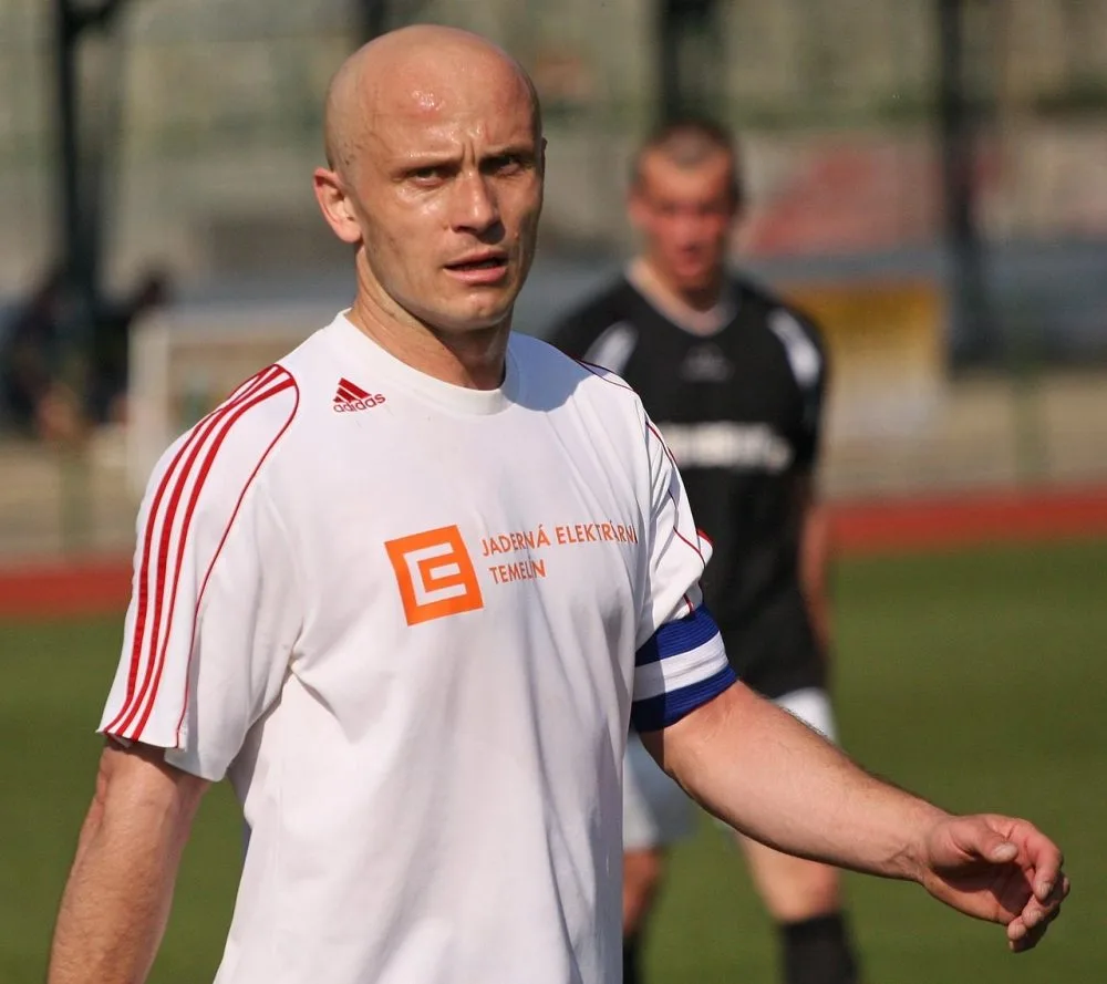 Skvělý výkon podal proti Roudnému vltavotýnský matador Zdeněk Hrdina