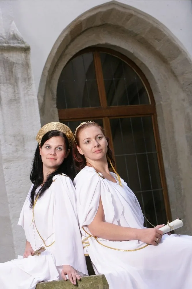 Múzy Kleió a Euterpé, Foto Petr Zikmund