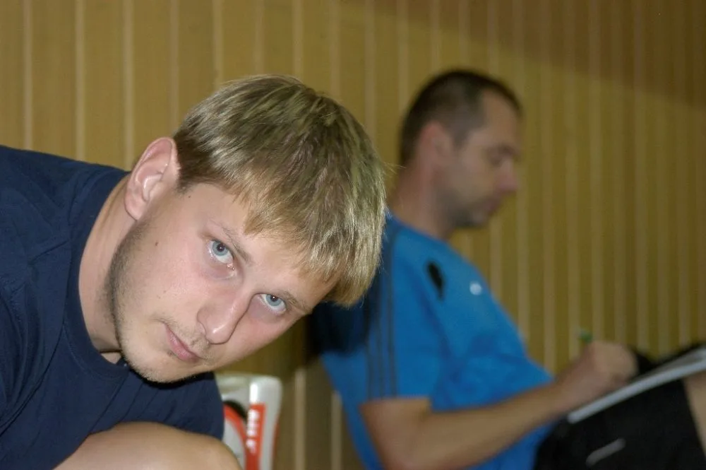 Nováček v reprezentaci Radek Mach.