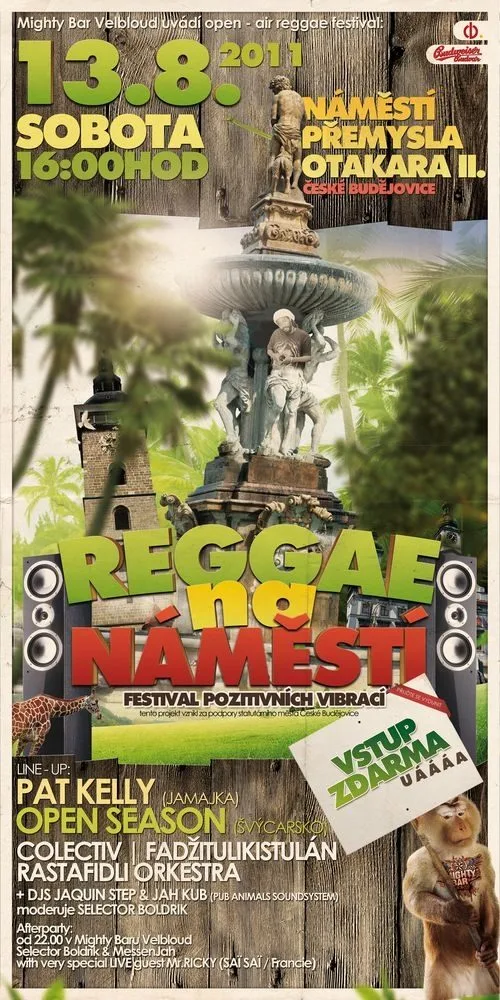Reggae na náměstí