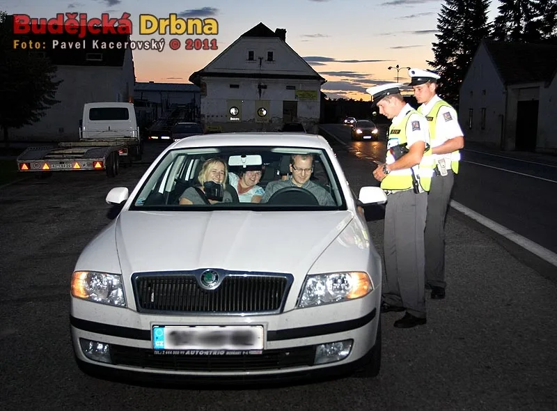 Kontrola řidičů v Dasném začala