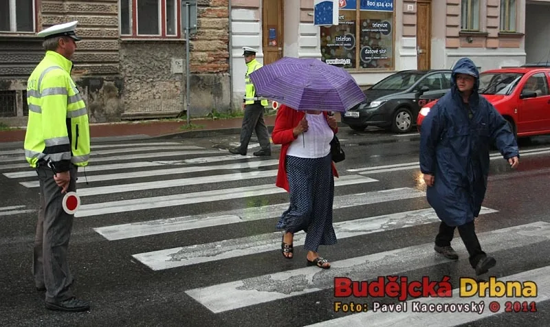 V pondělí odpoledne bylo všem Budějčákům poněkud vlhko