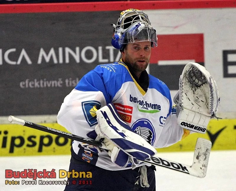 Plzeňský gólman Adam Svoboda