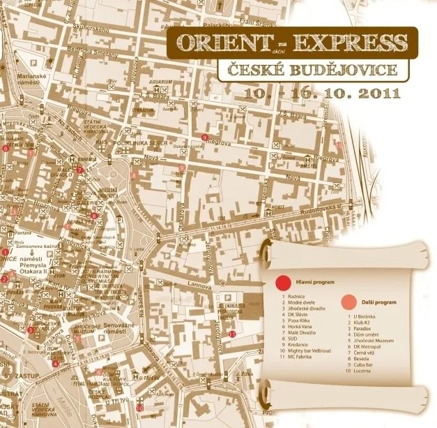 Vyjíždí první Budějovický ORIENTakční EXPRESS