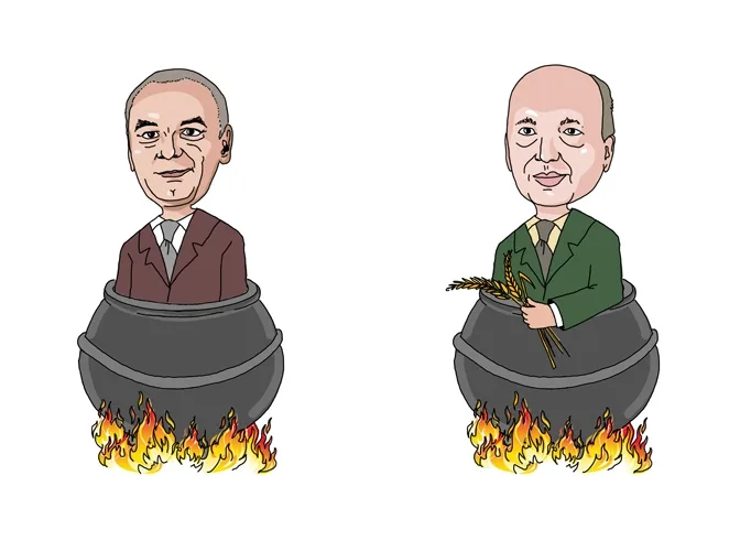 Ivan Tekel  (KSČM) &amp; Břetislav Kábele (ODS)