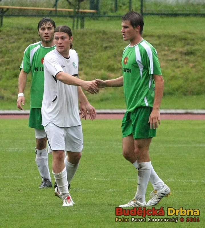 Nejlepší střelec Chance krajského přeboru Miroslav Kučera (vlevo)