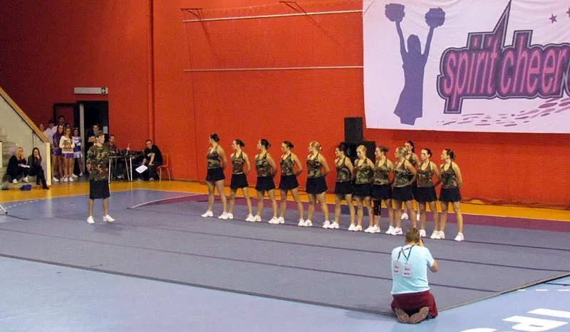 Hell´s Cheerleaders České Budějovice na soutěži v Praze