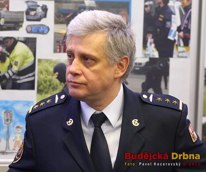 Ředitel Hasičského záchranného sboru Jihočeského kraje Lubomír Bureš