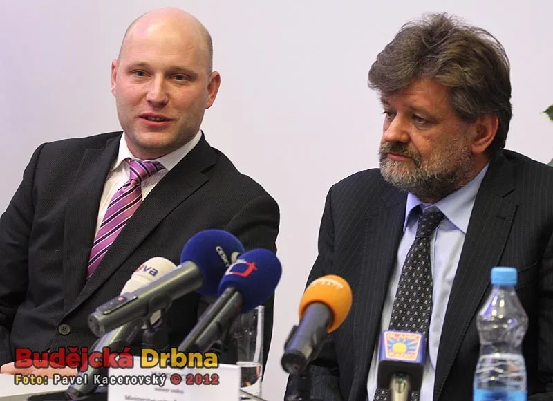 Jan Kubice a Jaroslav Hruška (zprava)