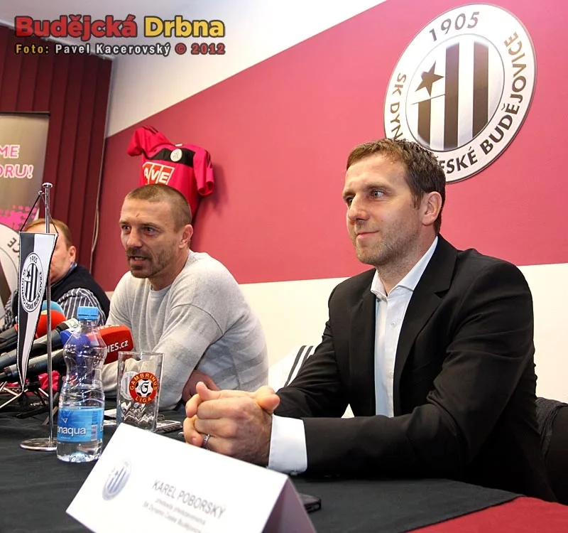 Tisková konference k příchodu Tomáše Řepky na jih Čech