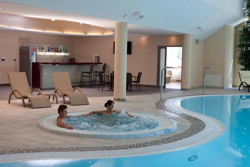 Wellness - bazén a whirlpool