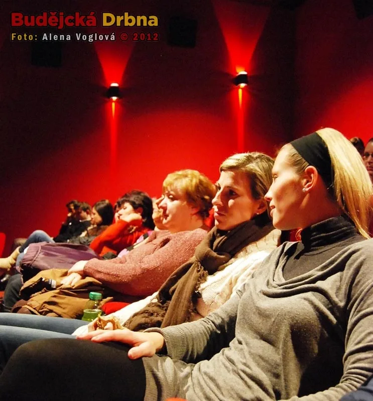 První Dámská jízda v multikině CineStar v roce 2012