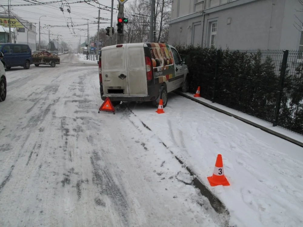 Úterní nehoda na Husovce