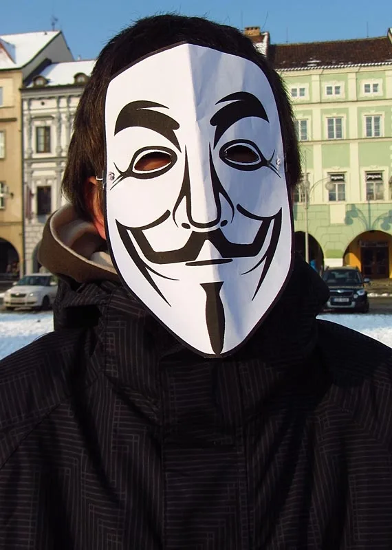 Čtrnáctiletý demonstrant David