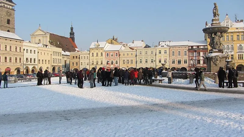 Budějcký protest proti dohodě ACTA