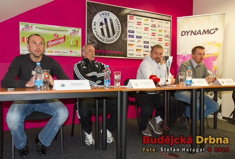 Tisková konference  Dynama před startem jarní části Gambrinus ligy