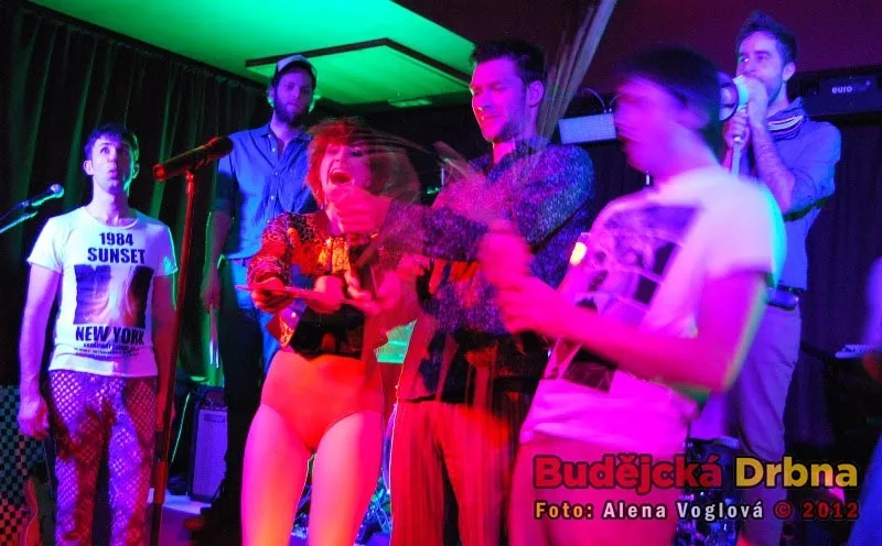 Koncert kapely Toxique v budějckém Café Klubu Slavie