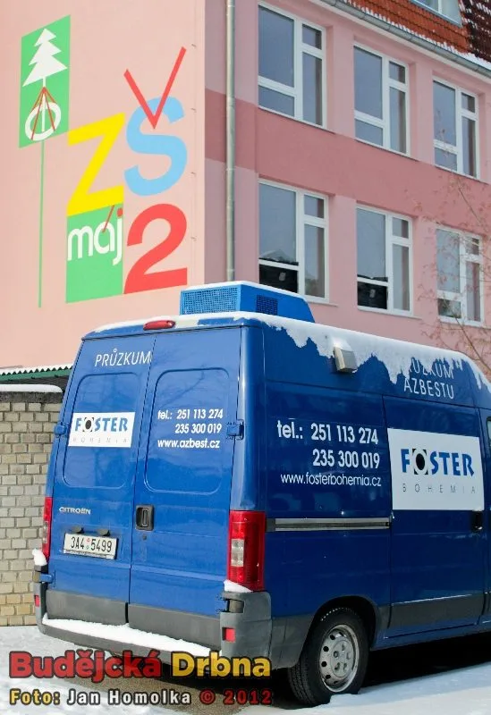 Sanace azbestu na Základní škole Máj II