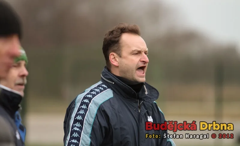 Trenér SK Jankov Ivo Čech