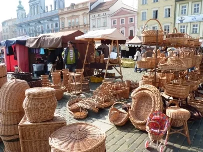 Jarní trhy v Budějcích