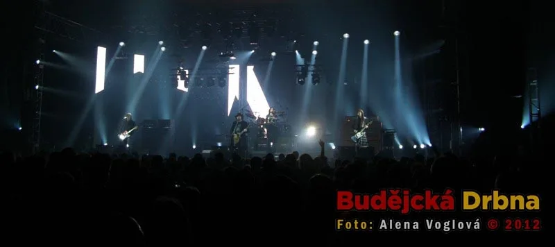 Koncert kapely Wanastowi Vjecy v Budějcích
