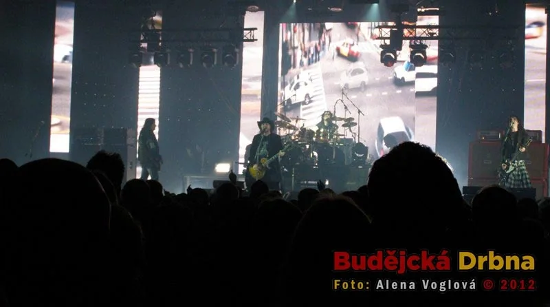 Koncert kapely Wanastowi Vjecy v Budějcích