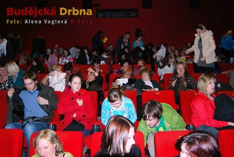 První Dámská jízda v multikině CineStar v roce 2012