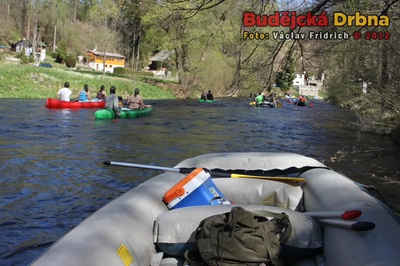 Odemykání vodácké sezony na Malši