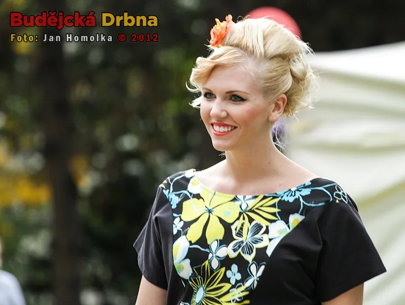 Jedna ze středečních modelek Ivana Frejlachová