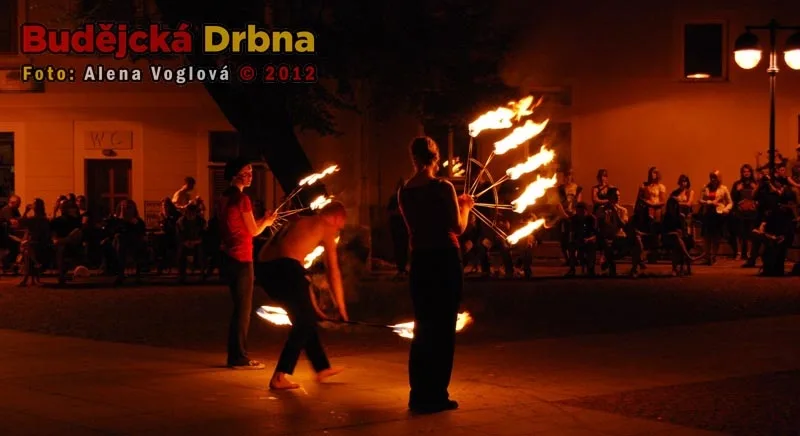 Pomalý rozjezd fireshow