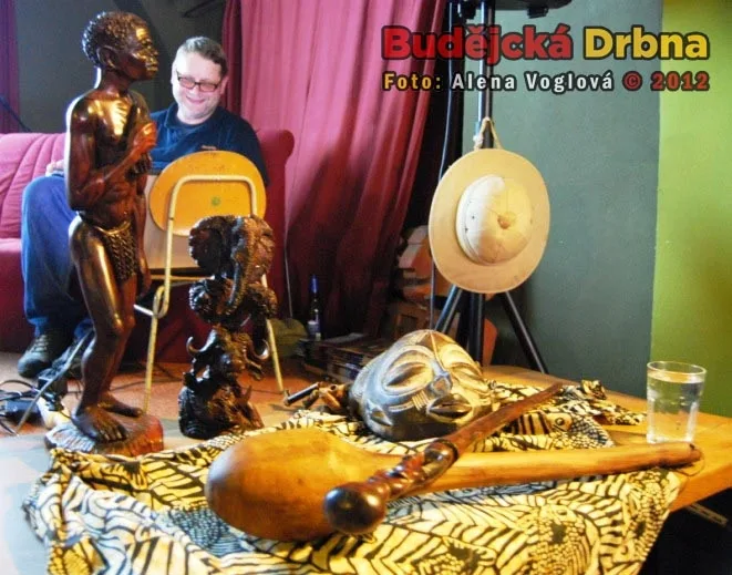 Jarda Michal, ředitel cestovky, který nám přednášel o Namibii