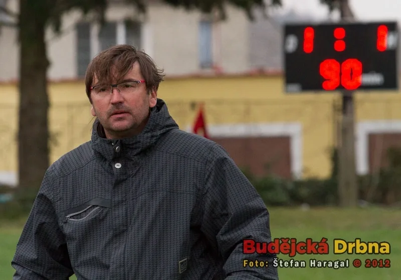 Rudolfovský trenér Zdeněk Čadek mladší