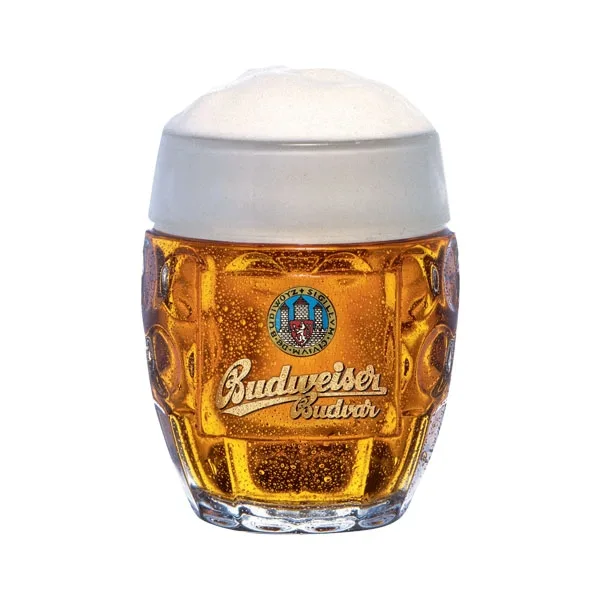 Kroužkovaný ležák od pivovaru Budějovický Budvar