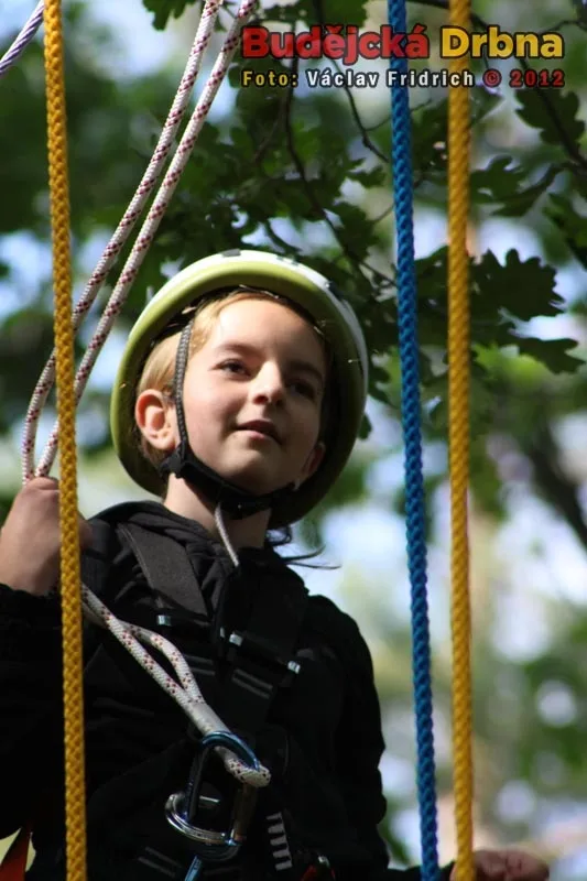 Na Máji se otevřel nový lanový park