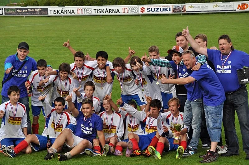 Starší žáci SKP České Budějovice slaví titul krajských přeborníků