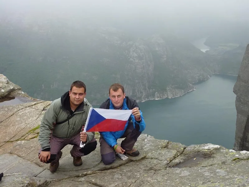 Honza a Jarda dobili Preikstolen