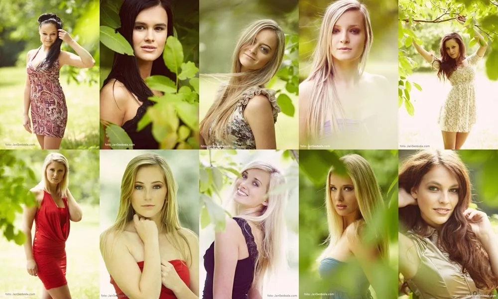 Finalistky soutěže Maturantka Roku 2012