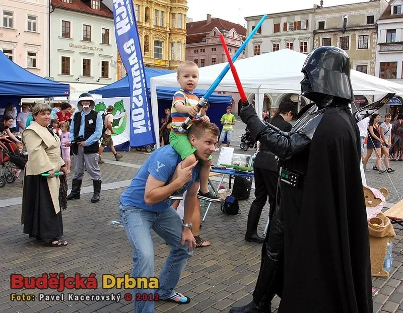 Ti nejmenší využili možnost utkat se s Darth Vaderem