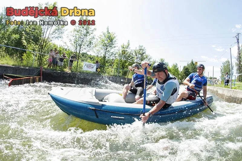 Mistři ČR v raftingu Hanace rafters A