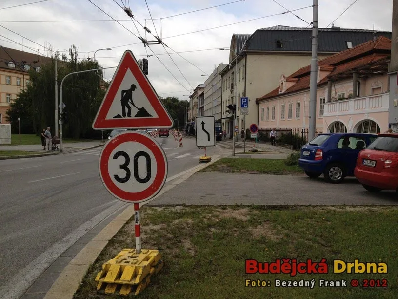 Další dopravní omezení v Budějcích