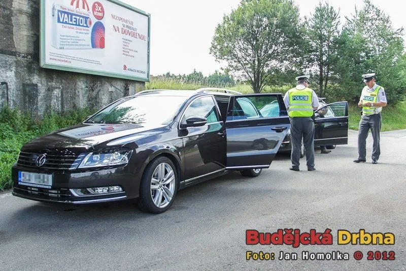 Pokutování řidiče za překročení rychlosti