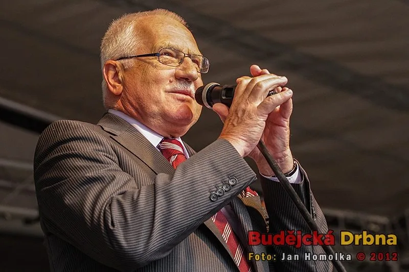 Prezident České republiky Václav Klaus