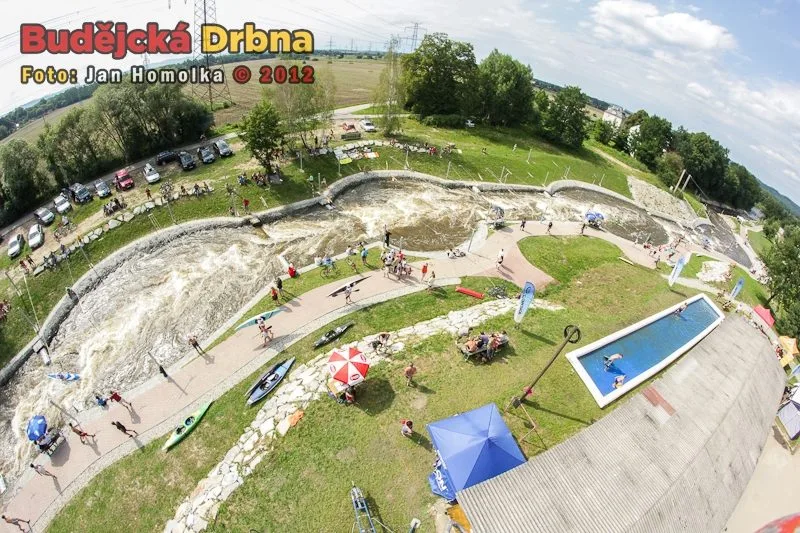 Pohled na druhou půlku kanálu
