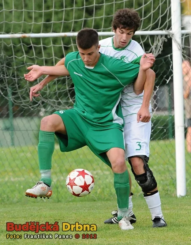Jindřich v přetlačované s Vrátilem (Čížová - Roudné 2:1)