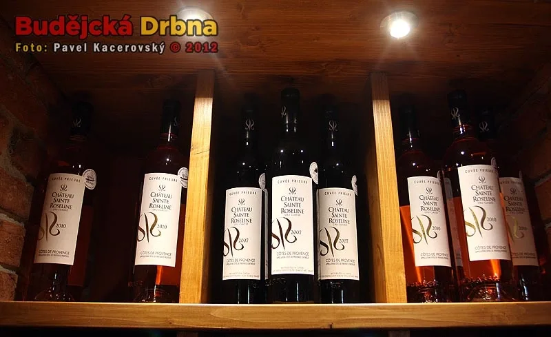 Produkty věhlasného francouzského vinařství