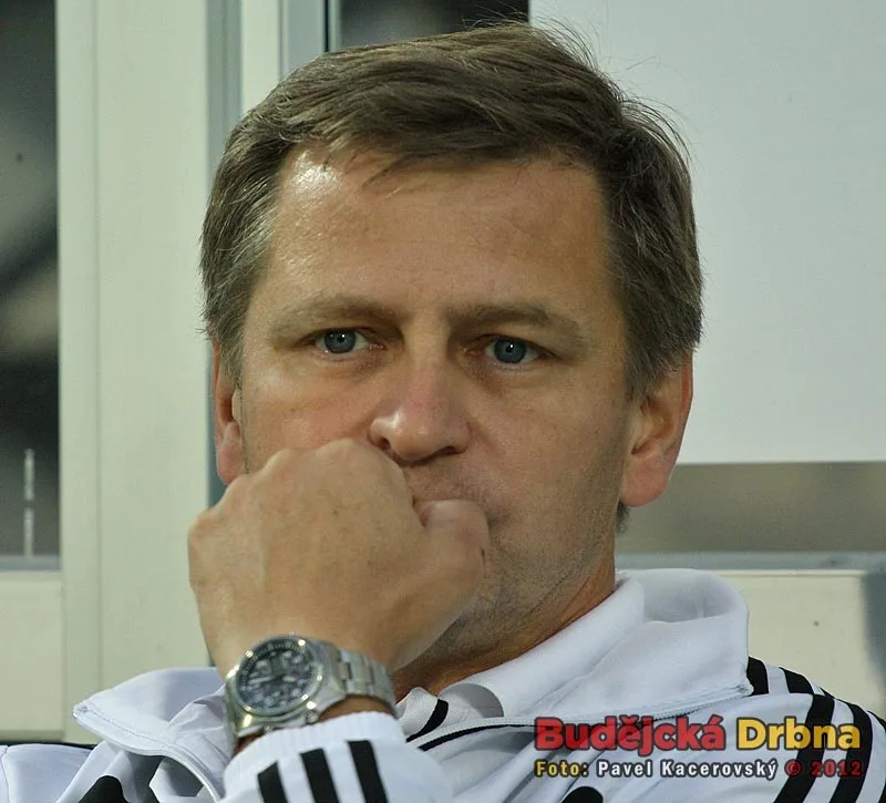 Nový trenér Dynama Miroslav Soukup byl před zápasem zamyšlený