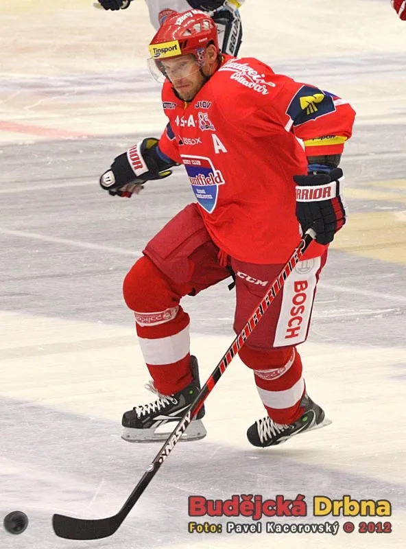 František Ptáček při zápase s Vítkovicemi