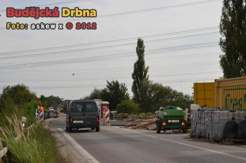 Most u Bavorovic v době rekonstrukce