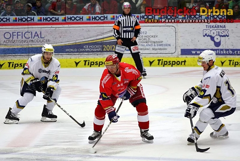 Radek Martínek, nová posila Mountfieldu z NHL, byl na ledě vidět