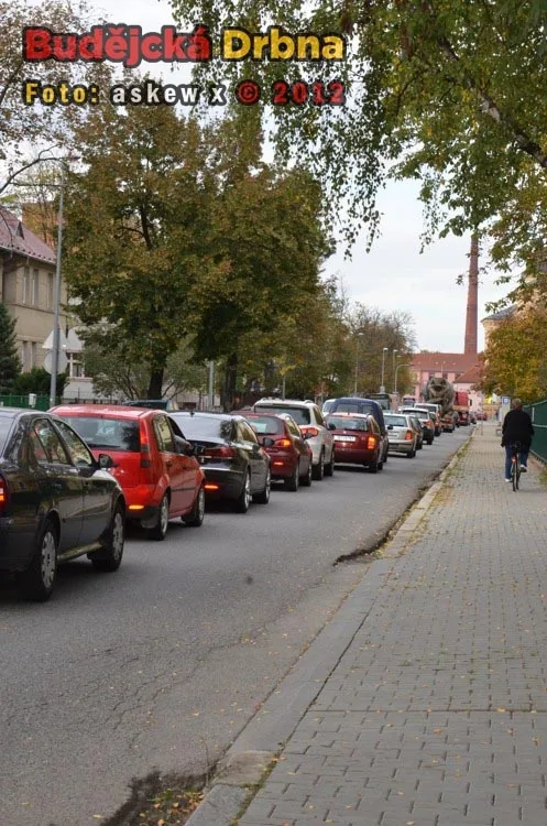 Objízdná trasa ulicí Boženy Němcové
